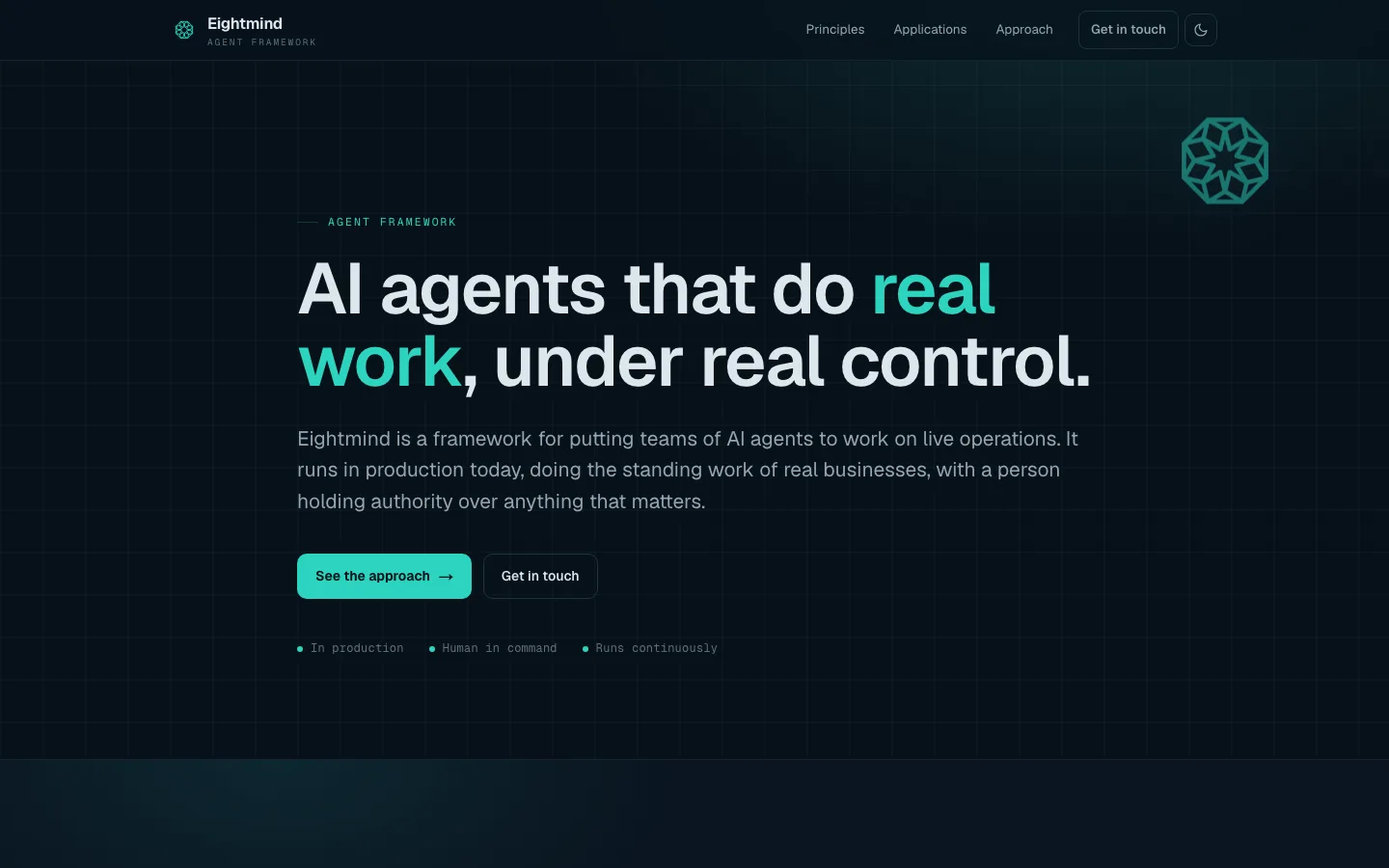 EightMind website